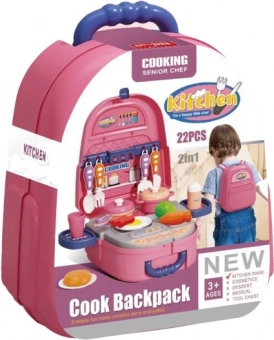 Set de bucătărie 22 piese rucsac