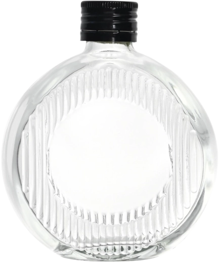 Sticlă Moon 250 ml cu capac metalic cu filet 28 mm