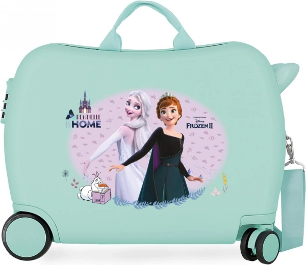 Troler de călătorie pentru copii (odrăžedlo) Joummabags Disney Frozen 50 cm