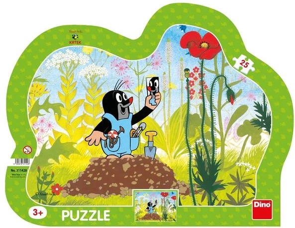 Dino Krtek și Pantalonii Puzzle 25 Piese