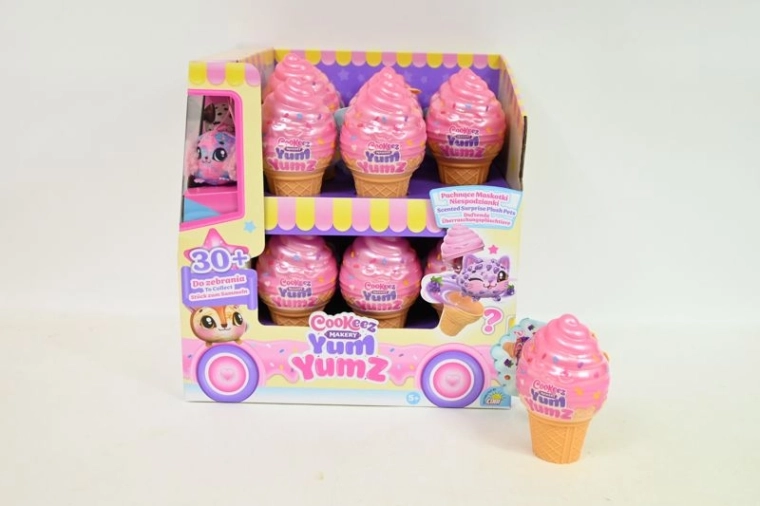 Cookeez Makery Yum Yumz pluș parfumat în cornet