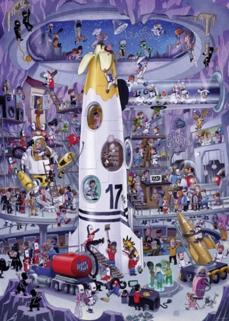 Puzzle Heye Start rakety 1000 piese