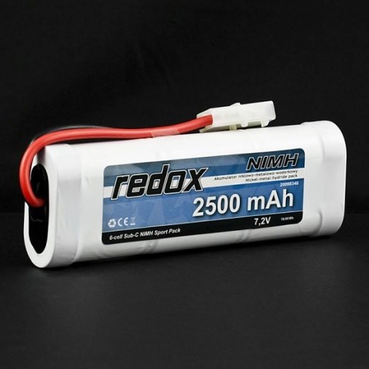 Pachet de acumulator Redox NiMH 2500 mAh 7,2 V