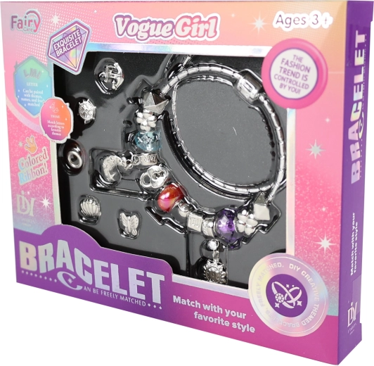 Brățări pentru fete cu pandantive – set de 2 bucăți