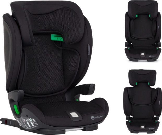 Scaun auto Petite&Mars Elite Fix Pro i-Size Coal black air 100–150 cm (15–36 kg)
