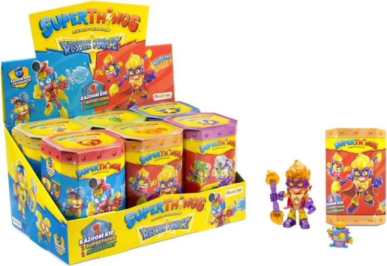 Superthings set de figurine Rescue Force în cutie