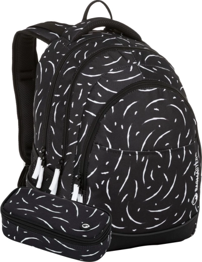 Set studențesc Bagmaster Digital negru-alb