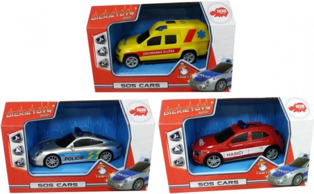 Auto SOS cu efecte luminoase și sonore - versiunea cehă