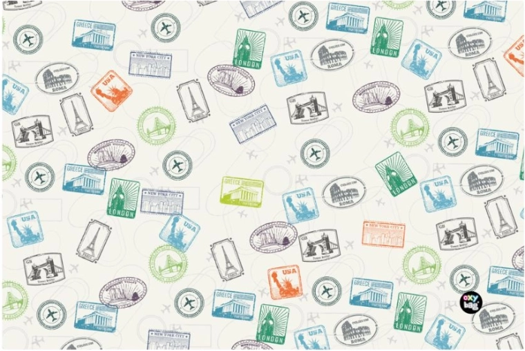 Suport de birou din polipropilenă Stamps