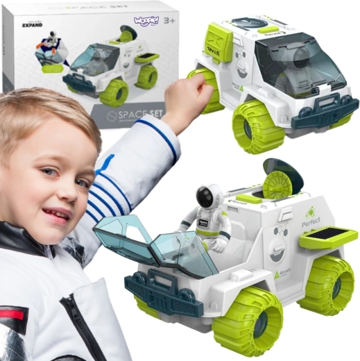 Rover spațial Woopie cu astronaut