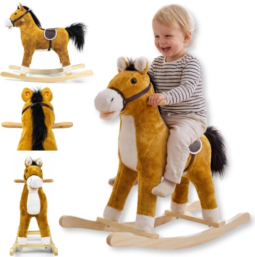 Cal balansoar Teddy maro deschis