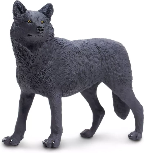 Figurină lup negru Safari Ltd. - 1 bucată