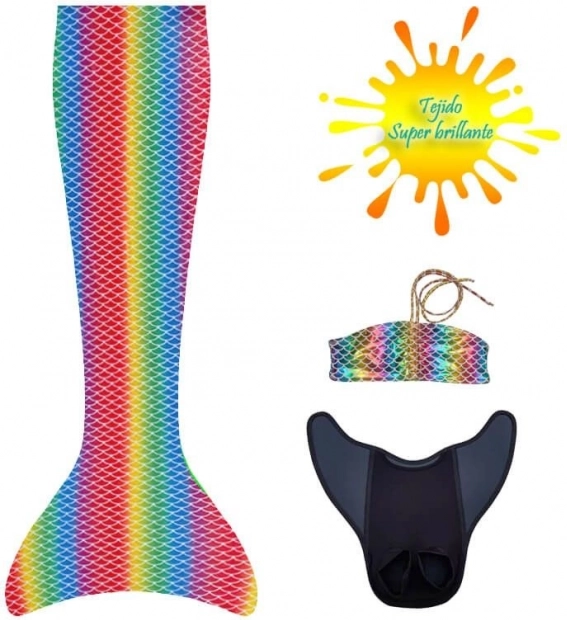 Monoplută Aquaris cu motiv Hawaii și bikini