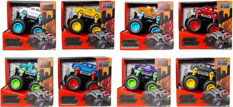 Mașină de teren metalică monster truck