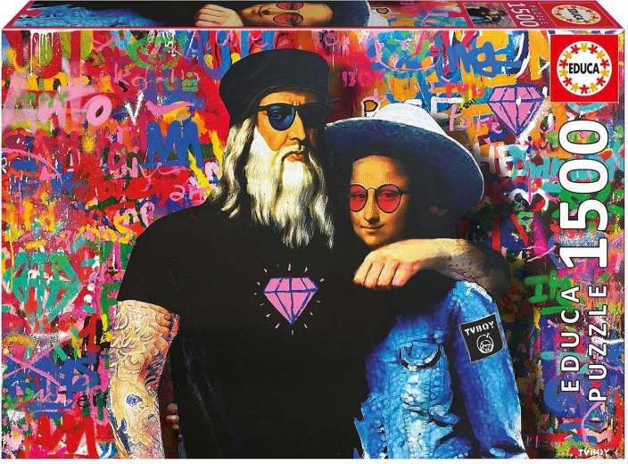 Puzzle Educa Leo și Lisa 1500 piese