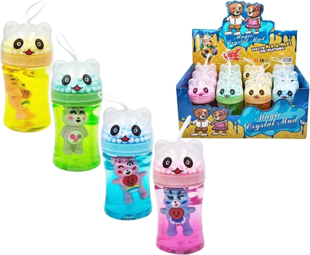 Slime Panda cu biluțe