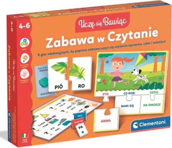 Distracție cu cititul – set educațional de jocuri