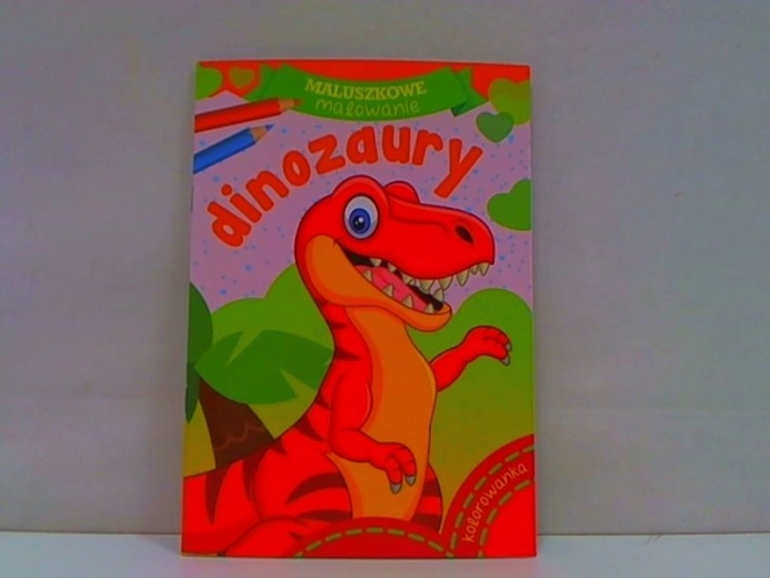 Colorat pentru cei mici: Dinozauri – carte de colorat cu creioane colorate