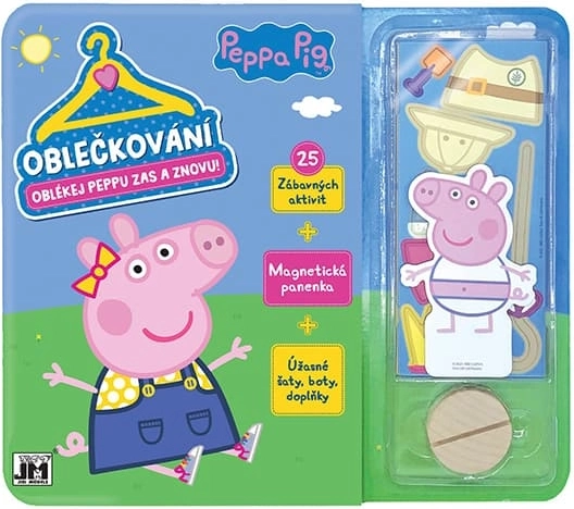 Îmbrăcare Peppa Pig – set magnetic de modă