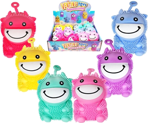 Văcuță de strâns cu lumină – jucărie antistres pentru copii