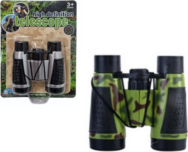 Binoclu din plastic pentru copii cu curea