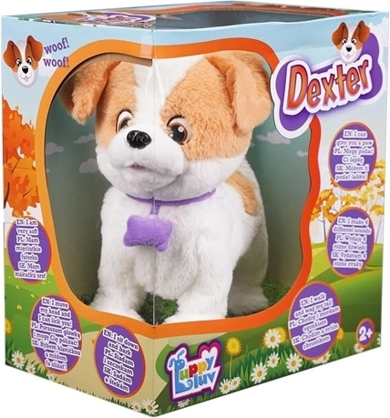 Cățeluș de pluș interactiv Dexter