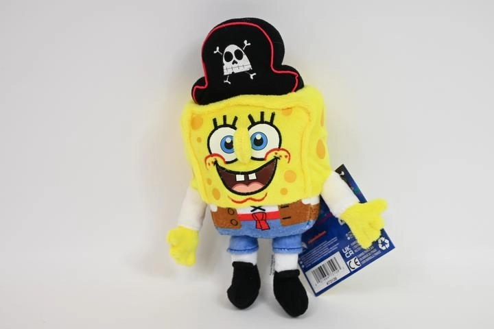 Jucărie de pluș SpongeBob pirat care luminează în întuneric