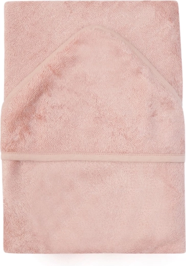 Timboo prosop cu glugă XXL 95 × 95 cm misty rose