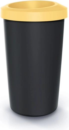 Coș de gunoi Compacta R Drop 45 l galben deschis