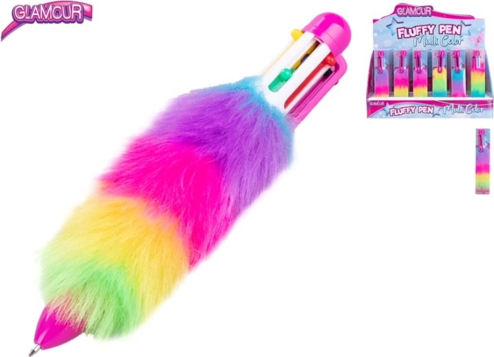 Set de pixuri glamour pufoase, 24 buc