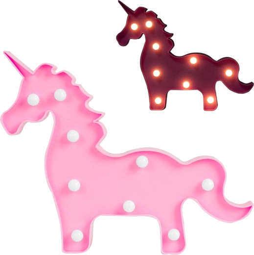 Veioză de noapte LED unicorn NUKIDO