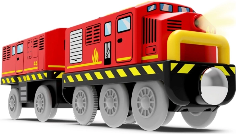 2Kids Toys tren electric de manevră roșu