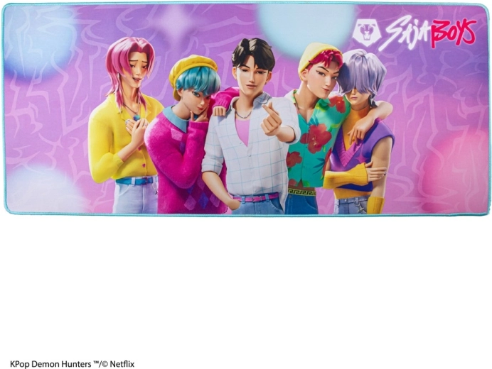 Mousepad de gaming K-pop Demon Hunters Saja Boys - 1 bucată