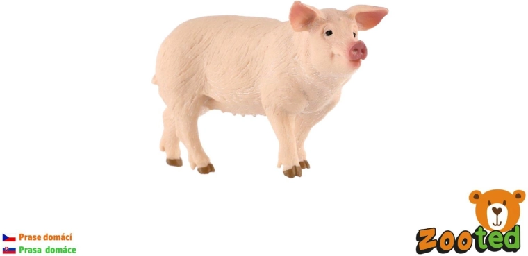 Figurină porc domestic de 10 cm