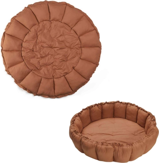 Play&Go Coco Bloom cuib pentru bebeluși 3în1 tawny brown