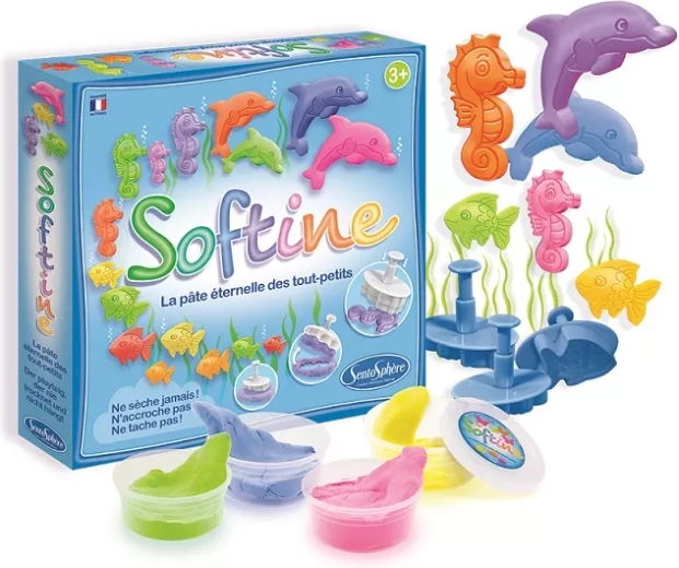 SentoSphere Softine plastilină de modelat – lumea subacvatică