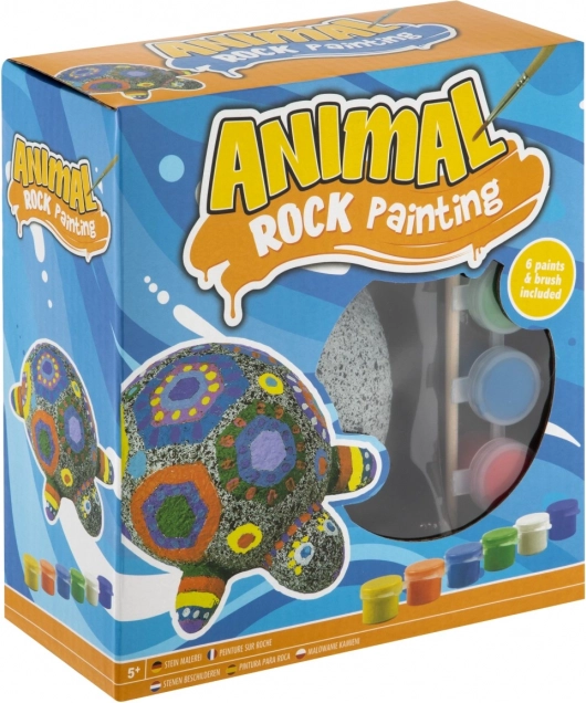 Set pentru pictat pe piatră – broască țestoasă