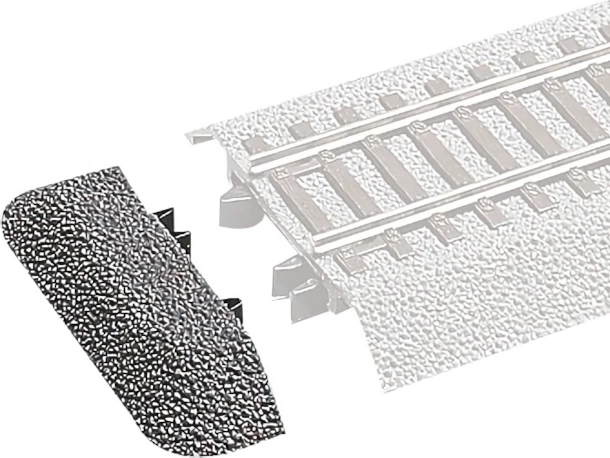 Roco Line dop de capăt pentru terasament H0, 6 buc.
