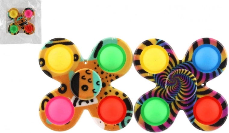 Spinner bubble pop 8 cm în săculeț