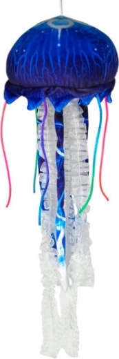 Meduză albastră de pluș 50 cm