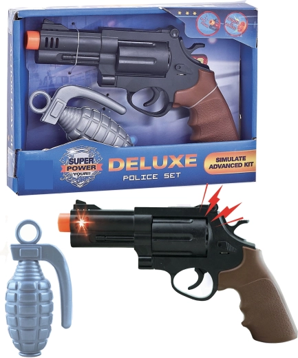 Pistol de poliție și grenadă Sparkys