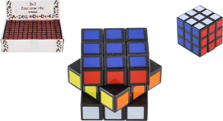 Mini cub puzzle 3,5 × 3,5 cm - 1 bucată