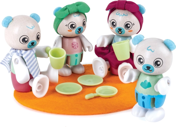 Familie de urși polari