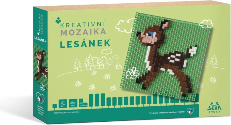 Mozaic creativ Pădurice 254 piese