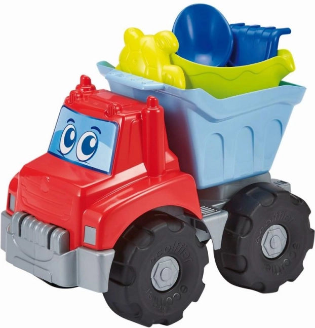 Camion cu stropitoare și set de nisip