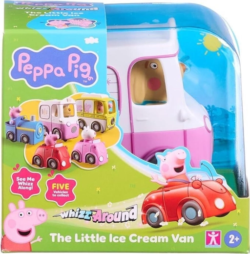 Dubă de înghețată cu baterii a bunicului Câine, Peppa Pig Whizz-Around