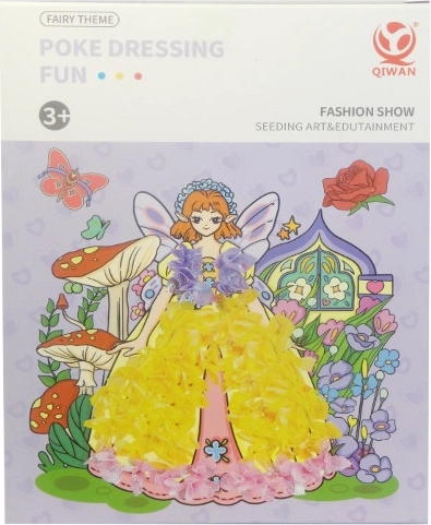 Set creativ – decorarea rochiilor zânelor