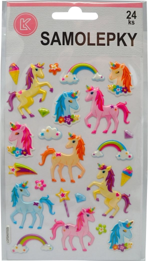 Autocolante cu unicorni 24 buc