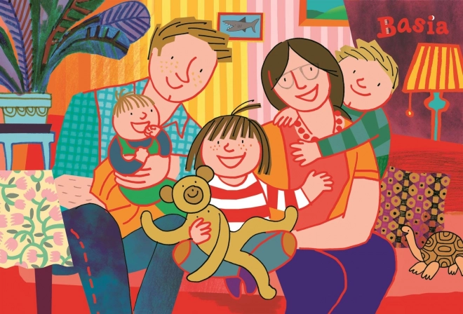 Puzzle 160 piese Cunoaște-o pe BASIA