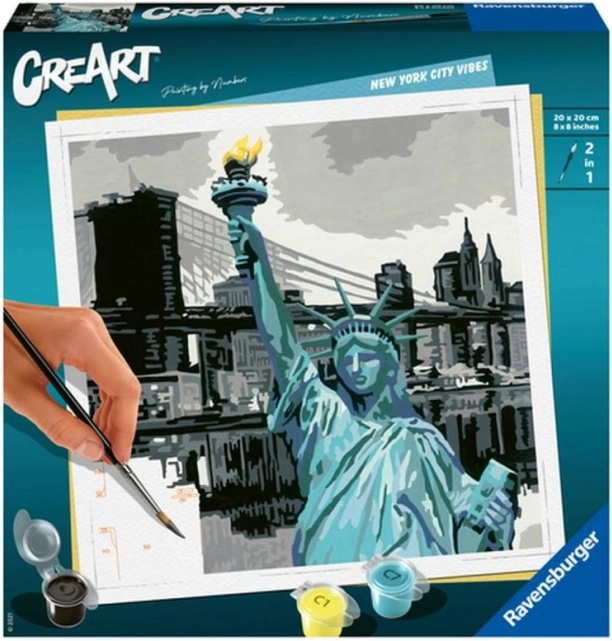 CreArt New York pulsant – pictură după numere